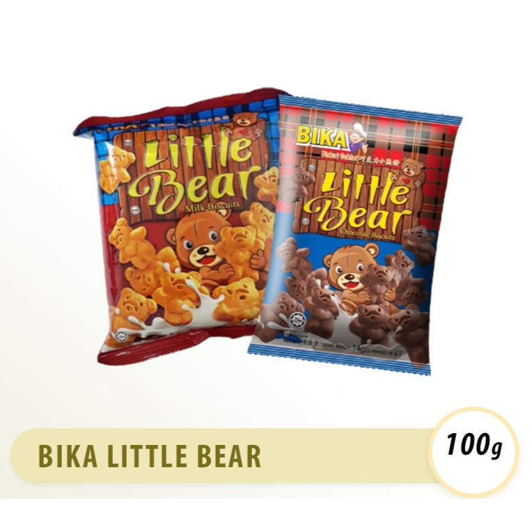 

Bika Biskuit Coklat Little Bear Chocolate Biscuits 100gr Biskuit Coklat Bentuk Beruang
