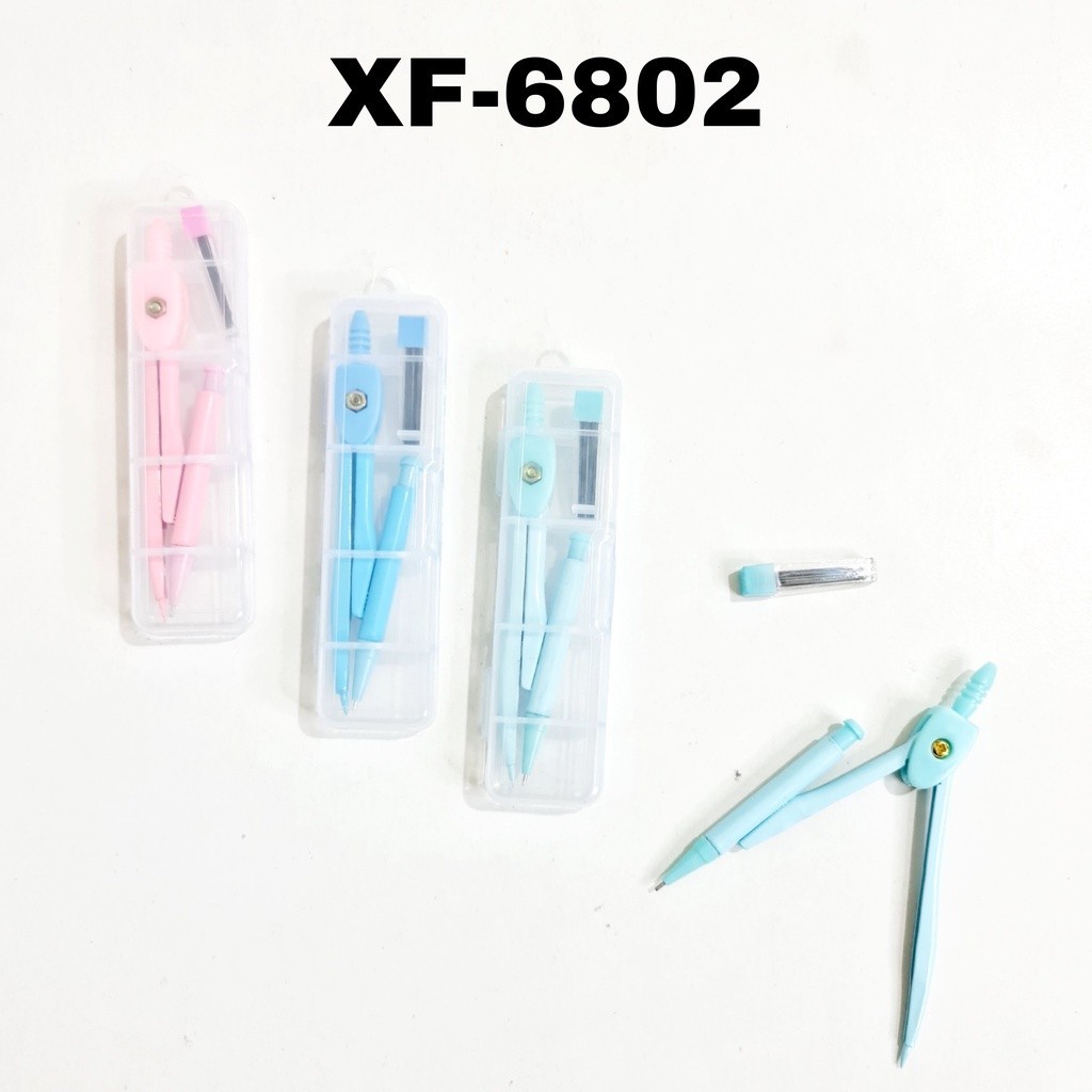 

GG Jangka XF-6802/6856(minimal 12)/Jangka Sekolah / Math Set/Compass