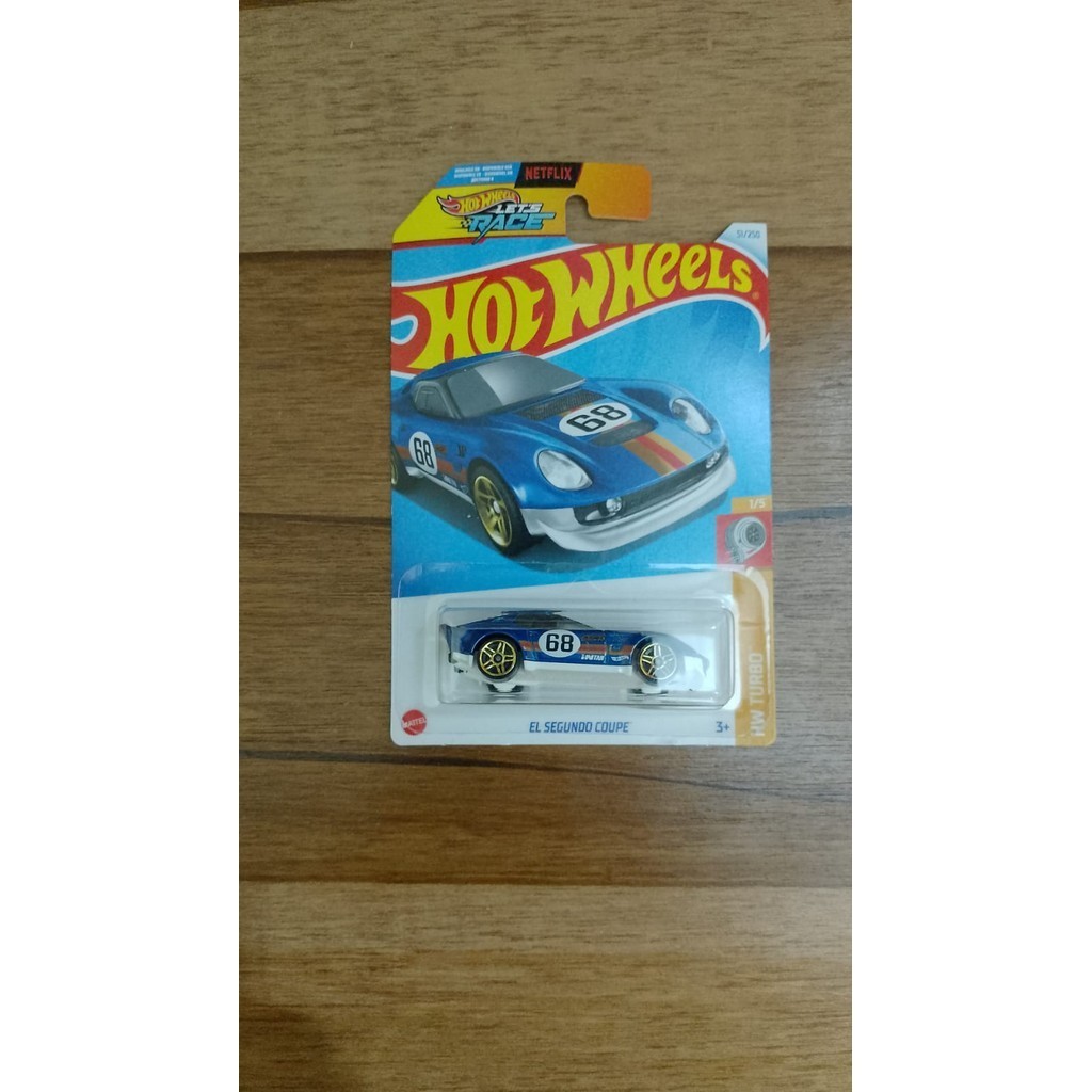 HOTWHEELS EL SEGUNDO COUPE BIRU ORIGINAL MATTEL