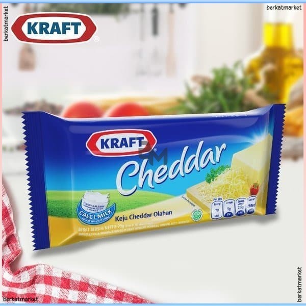 

Kraft Keju Cheddar Cheese Midi 75gr