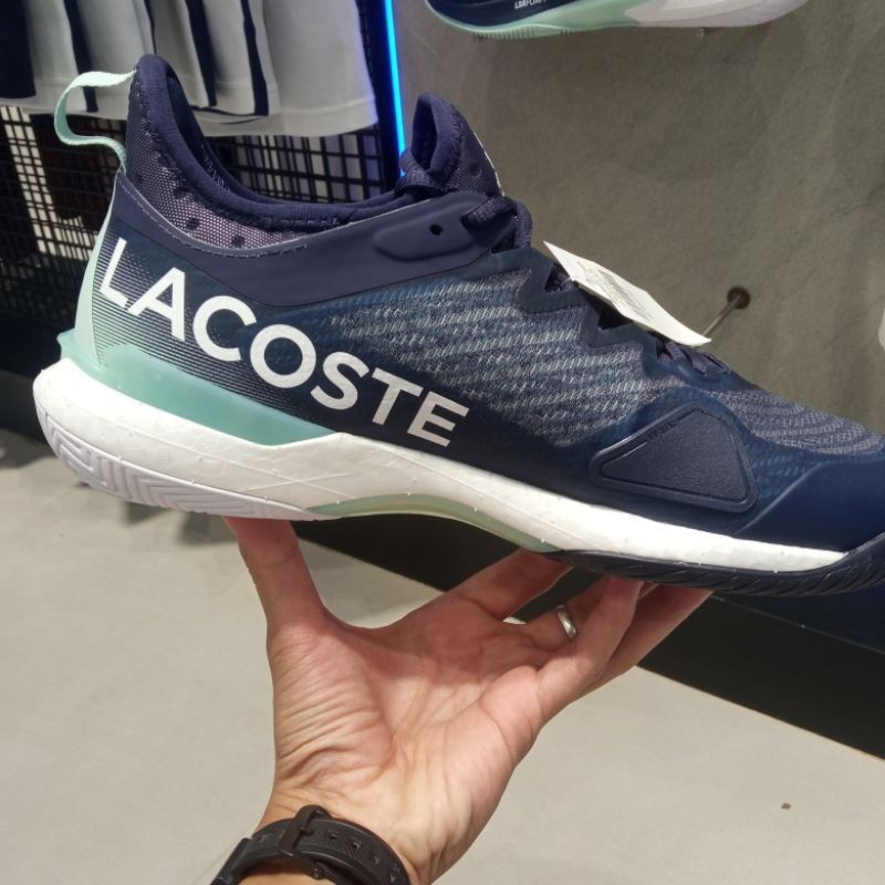 promo spesial SEPATU LACOSTE ORIGINAL AGLT23 - NAVY