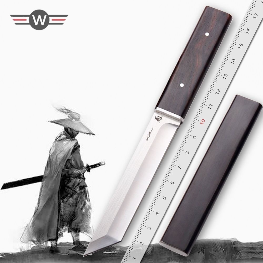 Pisau dapur Mielee pisau dapur kutsilyo baja D2 buatan Jepang pisau masak kutsilyo baja tahan karat 