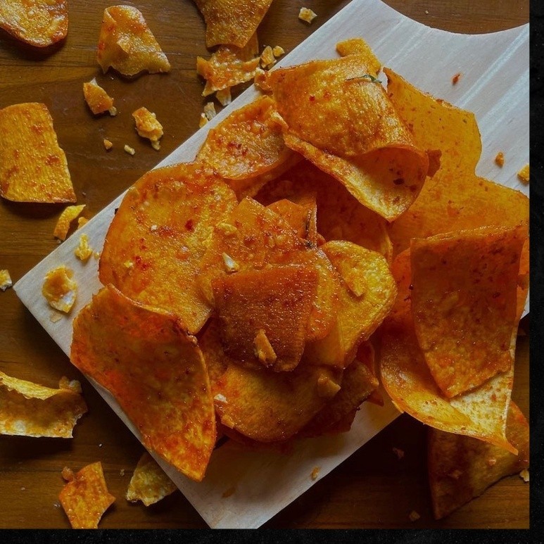 

Keripik Talas Balado Kunyit 250g gurih, Bikin Nagih