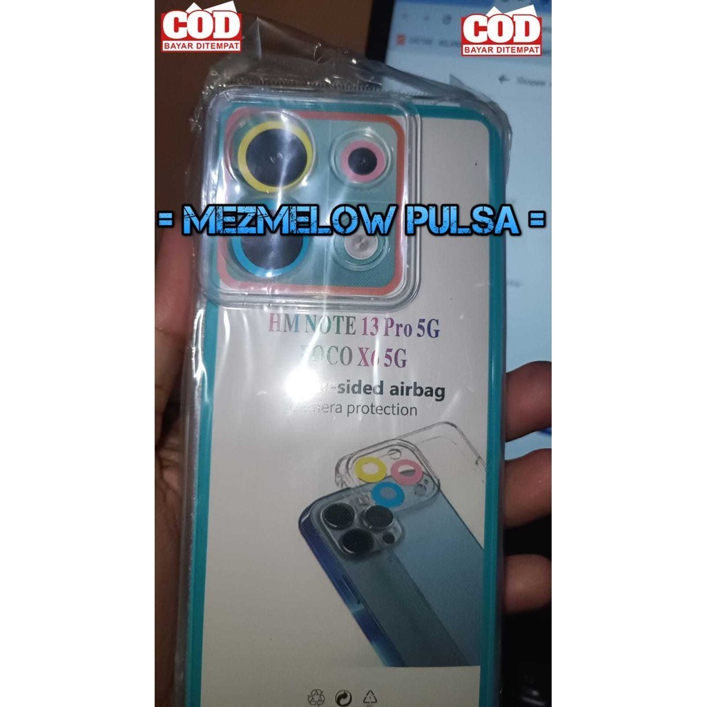 Caseng / Case Softcase Silikon Transparant  Casing Caseng XIAOMI REDMI NOTE 13 PRO 5G / XIAOMI POCO X6 5G - Gambar 2