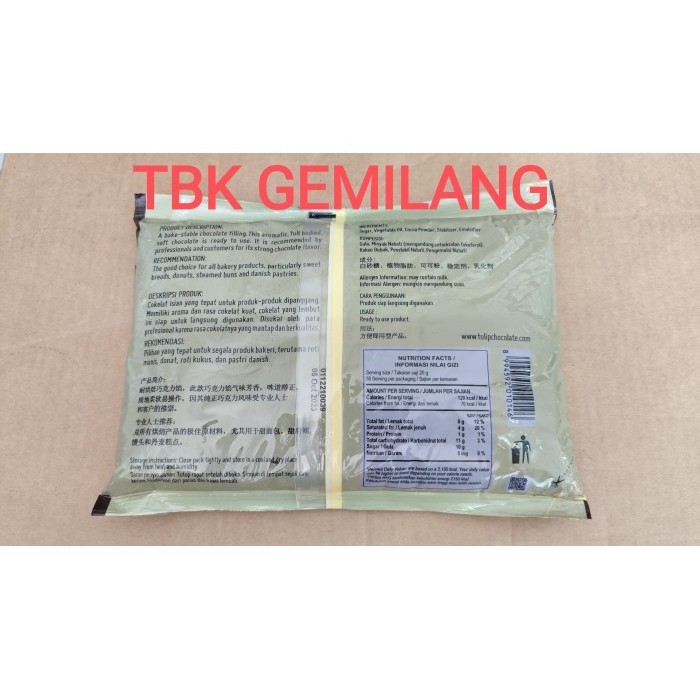 

Tulip Coklat Pasta Filling 1kg