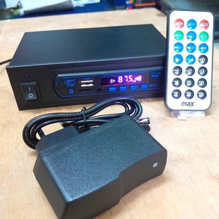 modul mp3 bluetooth siap pakai + adaptor