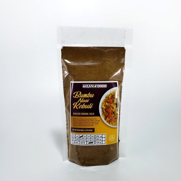 

BUMBU NASI KEBULI GIZAN FOOD 100GR DI JAMIN ORIGINAL 100%