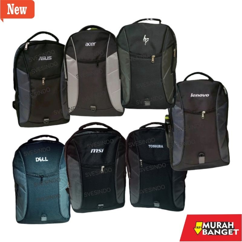 Tas laptop pria terviral- Tas Laptop Hp /Asus /Dell /Toshiba/ Acer/Msi/Lenovo