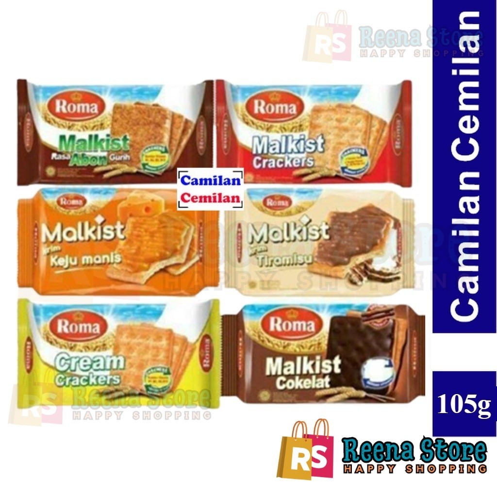 

Roma Malkist Crackers Biskuit 105 gr - Reena Store