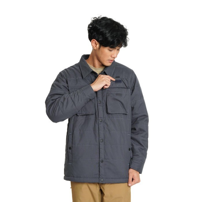 EIGER JAKET PRIA CAMFEST WINDBLOCK JACKET - Navy, L