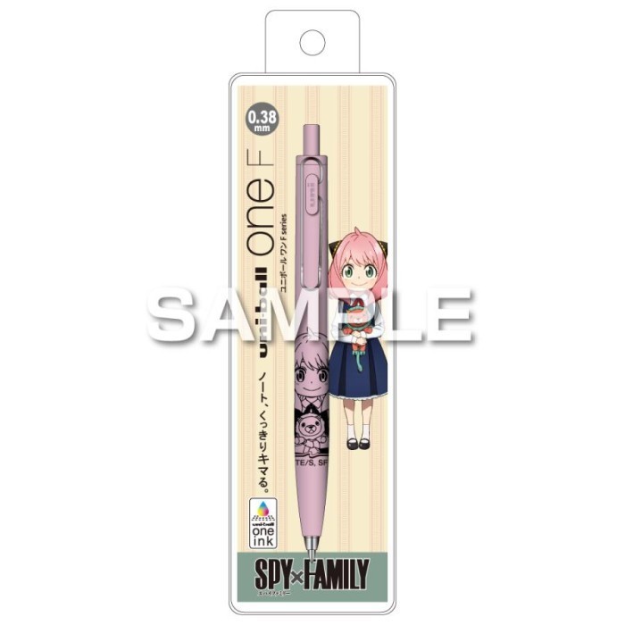 

Uni UniBall One Feel Spy x Family 0.5mm Gel Ink Pen Limited Edition - Anya Forger