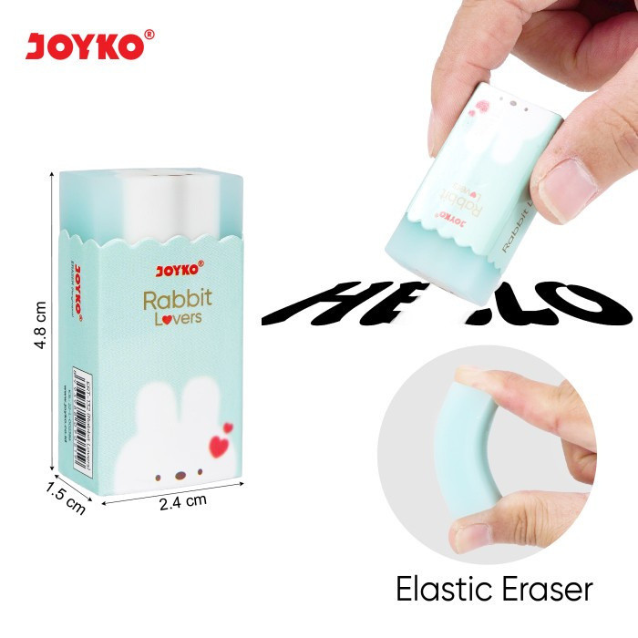 

Penghapus Eraser Joyko ERT-132 Rabbit Lovers (1PC) RANDOM