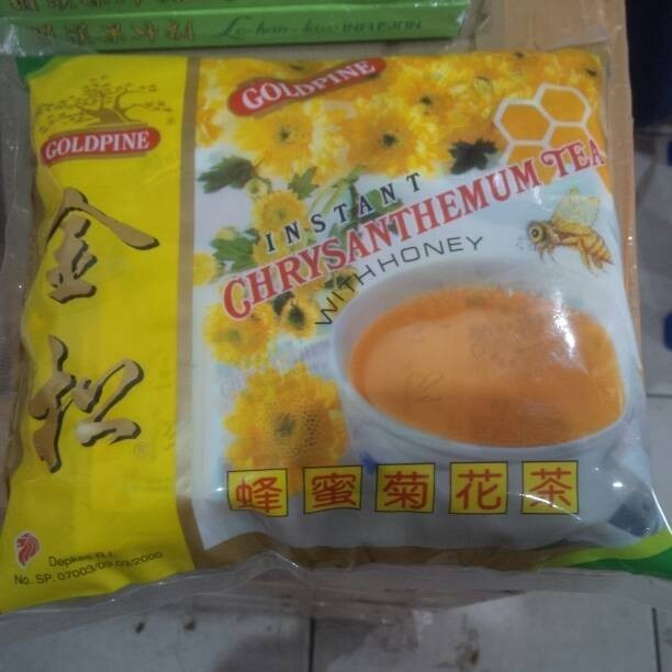 

teh kembang teh krisan dengan madu ( chrysanthemum Tea with honey)