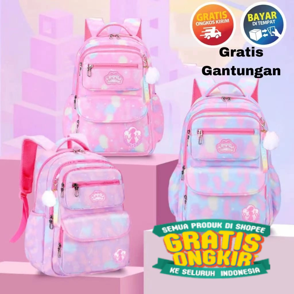 Mouseman - TAS SEKOLAH ANAK PEREMPUAN TAS RANSEL ANAK TAS ANAK SD SMP SMA RANSEL SEKOLAH ANAK PEREMP