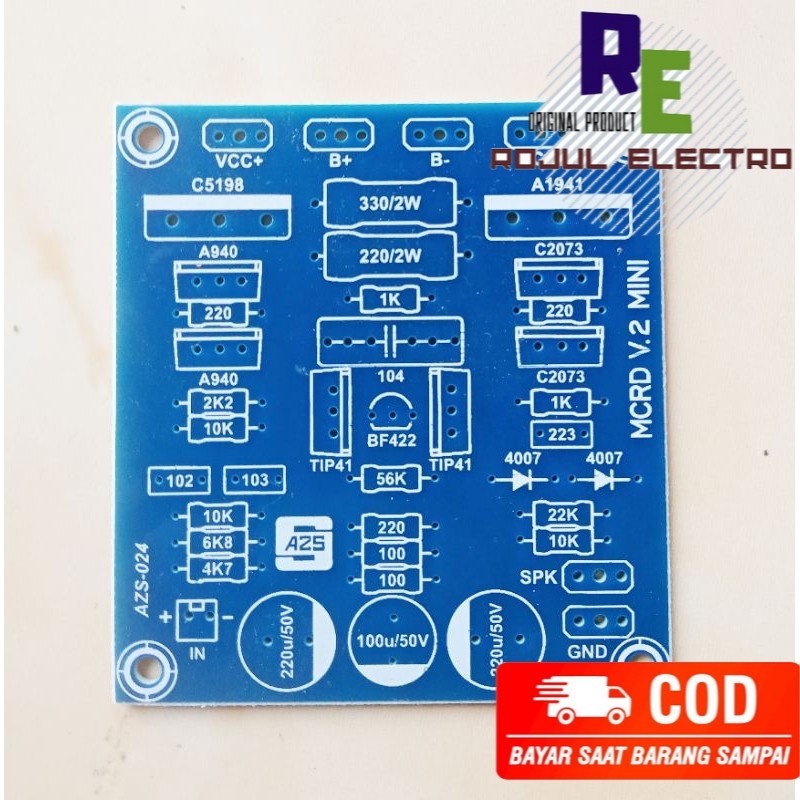 PCB MCRD V2 Mini Fiber FR4