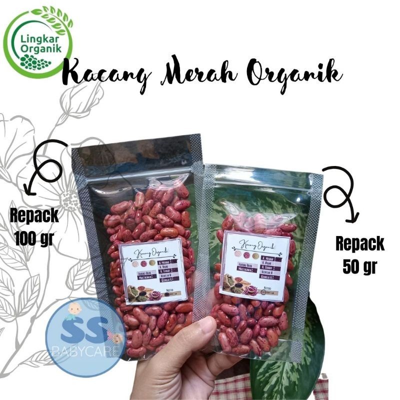 

Kacang Merah Organik MPASI 100gr - Prona MPASI