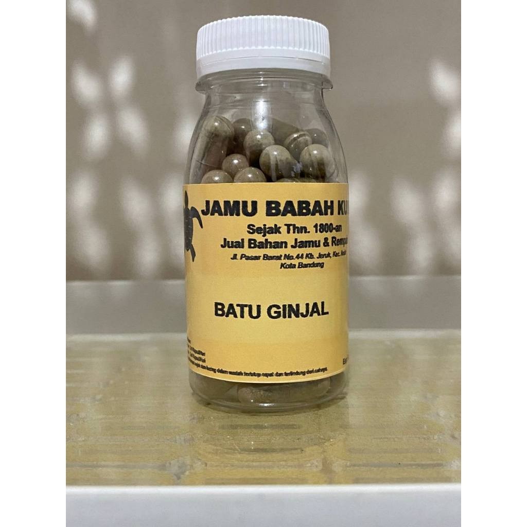 

Hemat Beli 2 Botol Jamu Babah Kuya - Batu Ginjal (50 Kapsul) Herbal