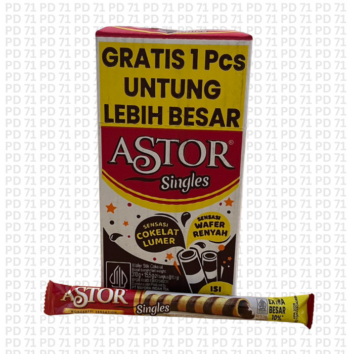 

Astor Singles - Wafer Roll Isi 20+1