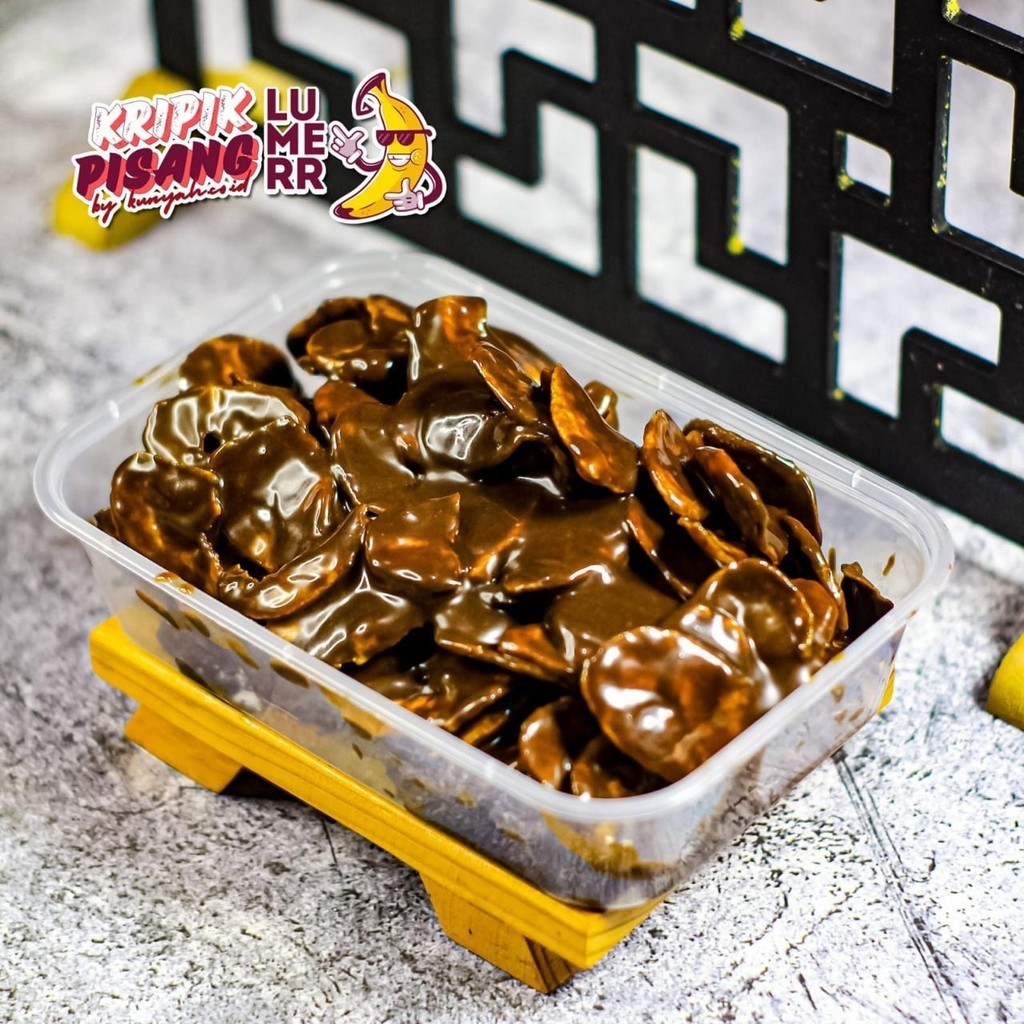 

Kripik Pisang Coklat Lumer Premium Rasa Coklat by Kunyah.co.id Kunyah.idn