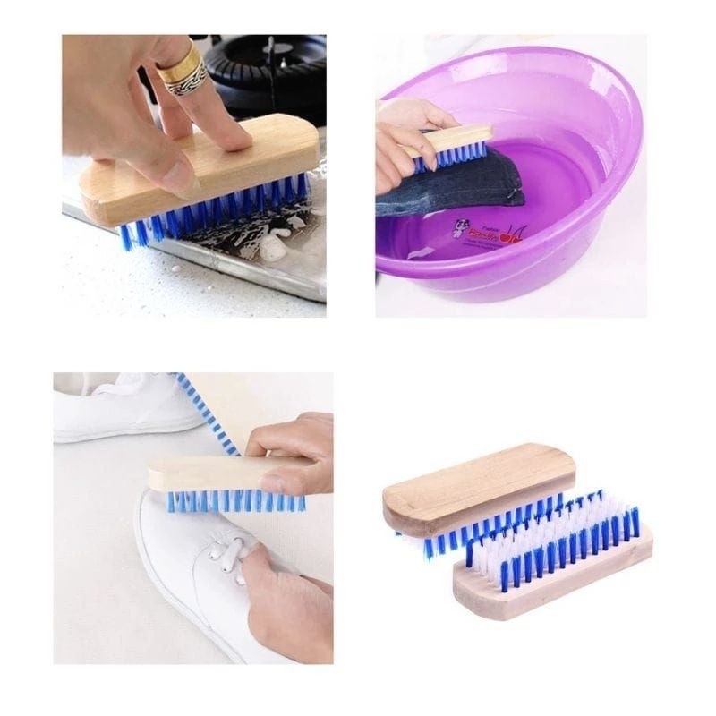 [SIKAT BESAR] Sikat Kayu Besar Cuci Baju Sikat Kloset WC