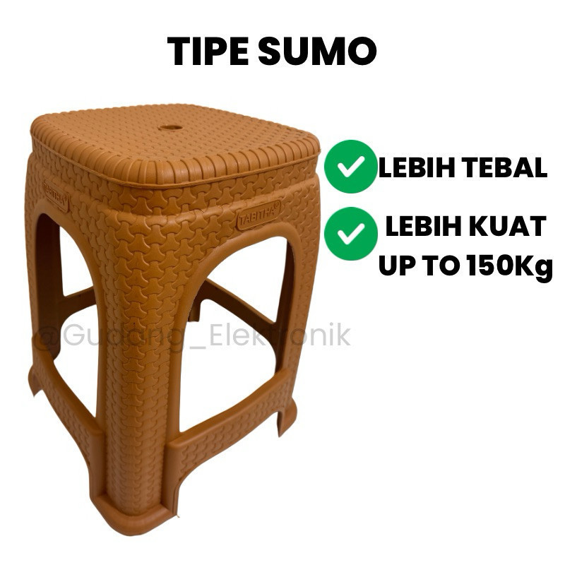 Kursi BASO ROTAN TABITHA KURSI BASO SUMO Plastik Motif Rotan Warna Kursi Baso Rotan Tabitha