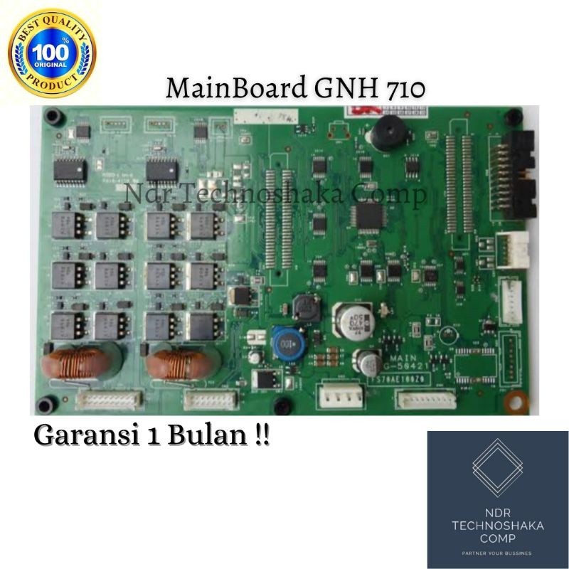 Sparepart Mesin Hitung Uang SPARE PART GNH 710 || MESIN HITUNG UANG GLORY GNH 710 || MAINBOARD || GA