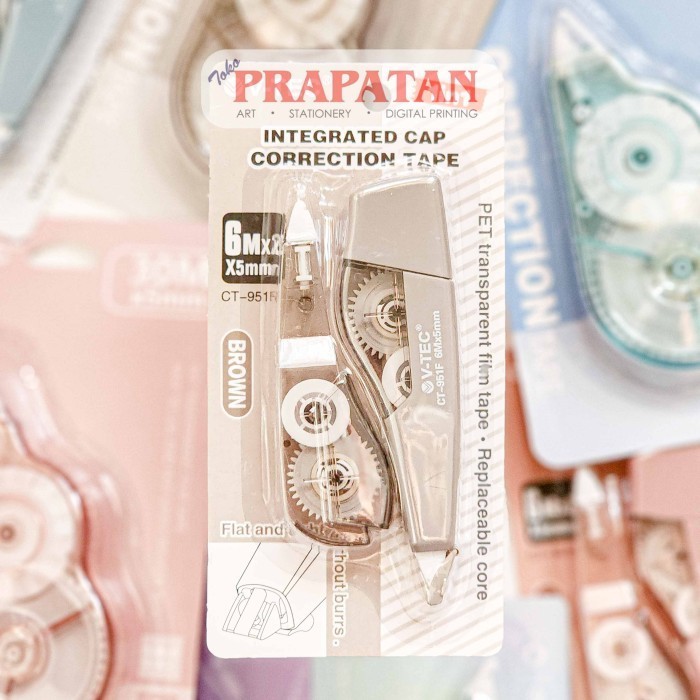 

DS99 V-TEC Correction Tape CT-951F | Tip Ex Kertas