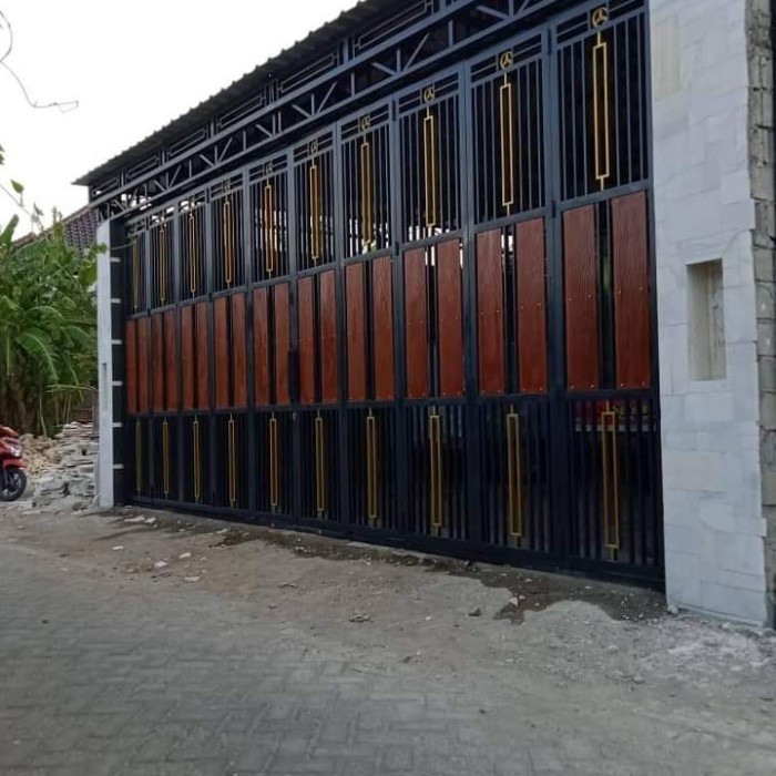 pagar rumah garasi minimalis