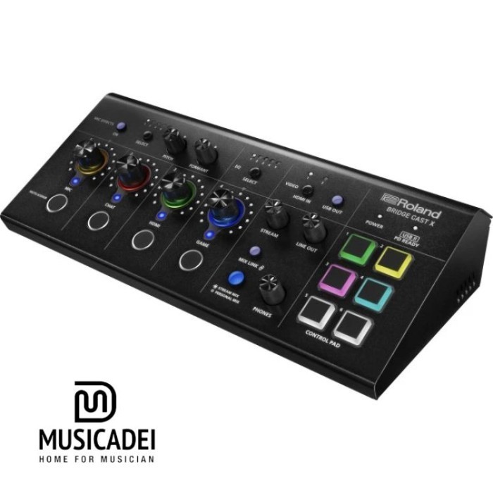 Roland Bridge Cast X Dual-bus Streaming Mixer and Video Capture