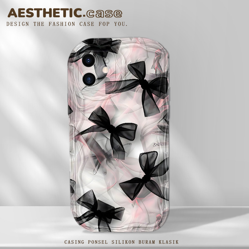 Aesthetic unik dan lucu cewek softcase silikon android for oppo a16 a15 a9 a7 a5 a12 a16s a31 a93 a1