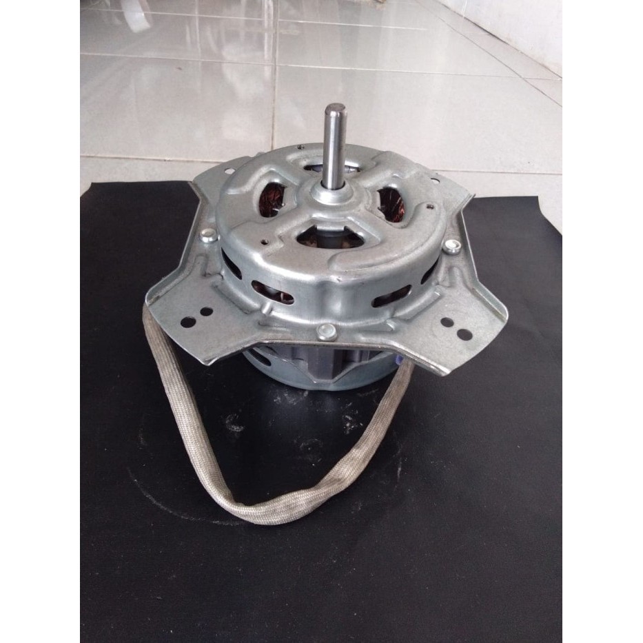 MOTOR DINAMO SPIN 4 KAKI ORIGINAL SANKEN MESIN CUCI 2 TABUNG