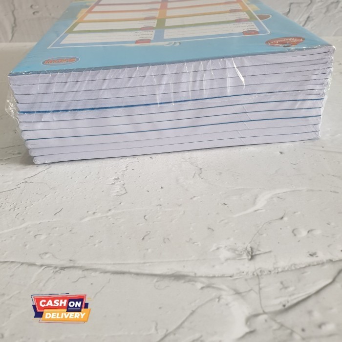 

✨LARIS✨ -(10 Pcs) Buku Tulis Quarto Sidu 58 lembar