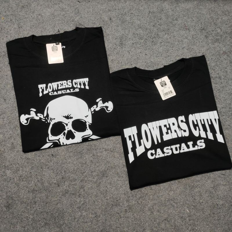 Kaos flowers city casual / kaos bobotoh l kaos school / kaos persib Cotton 24s