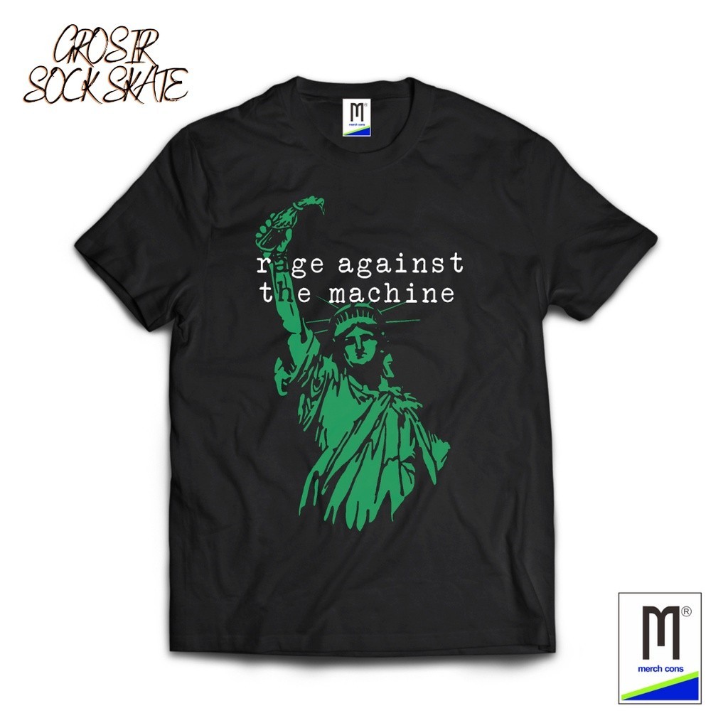 kaos band kaos musik distro vintage rage against the machine