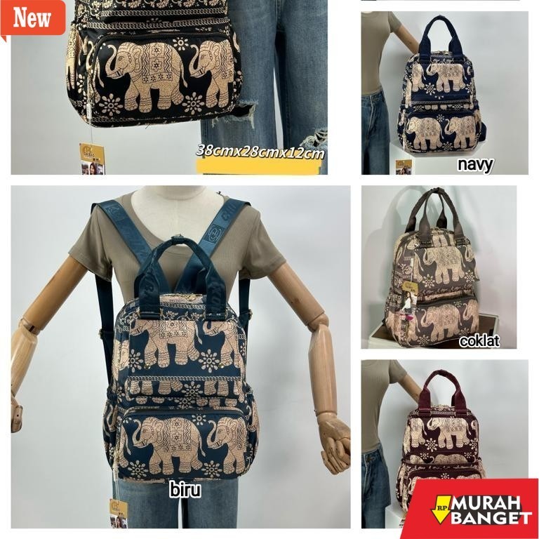 tas ransel wanita shopee Chibao 12280 gajah Tas ransel wanita backpack cewek import murah kekinian k
