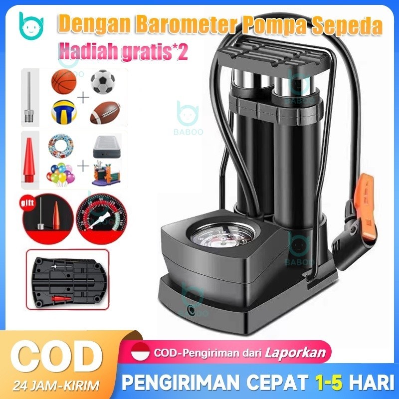 Pompa Ban - pompa injak ban motor - pompa angin speeds - pompa ban sepeda dan motor - pompa ban mobi