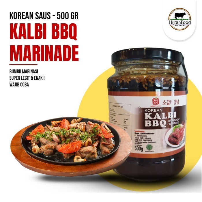 

Jinsung Korean Beef Galbi BBQ Marinade Sauce | Saus Marinasi Kalbi
