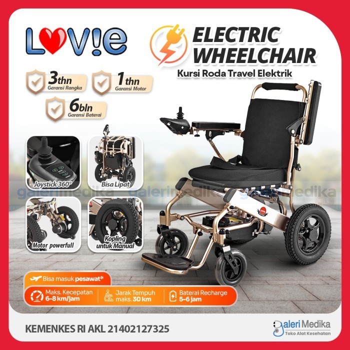 promo spesial Kursi Roda Elektrik Avico Topaz - Electric Wheelchair Avico