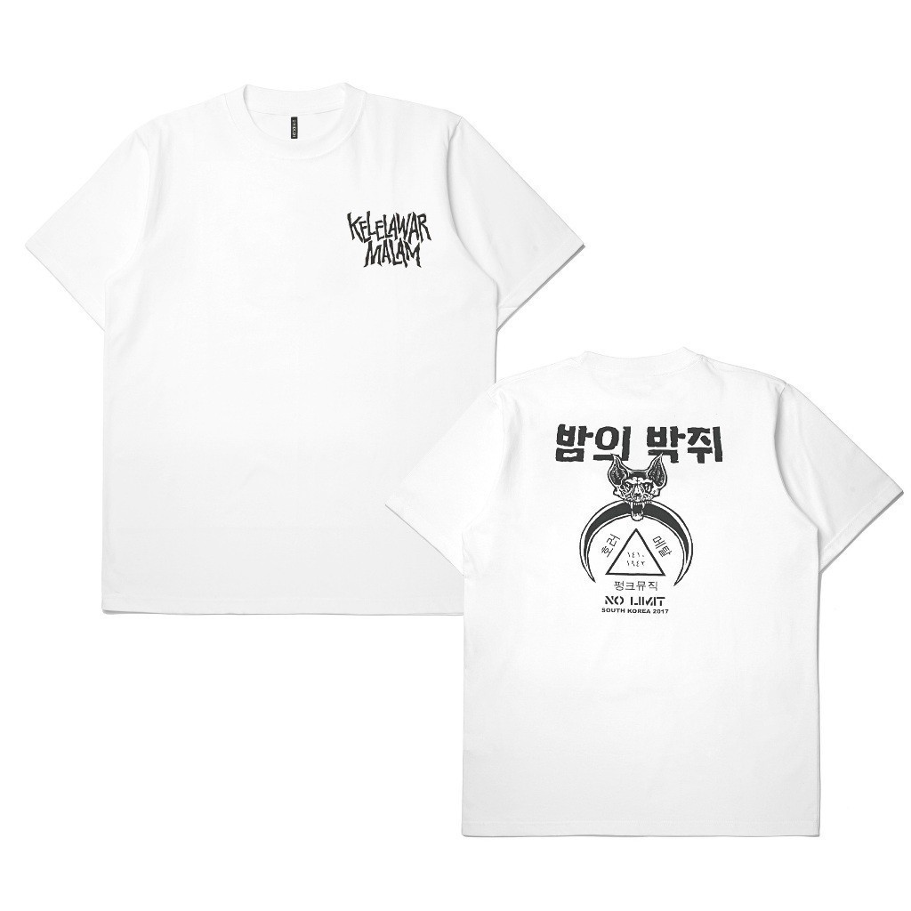 BAND - Kelelawar Malam Korea Tour 2017 - T shirt Kaos - Cotton Combed 24s