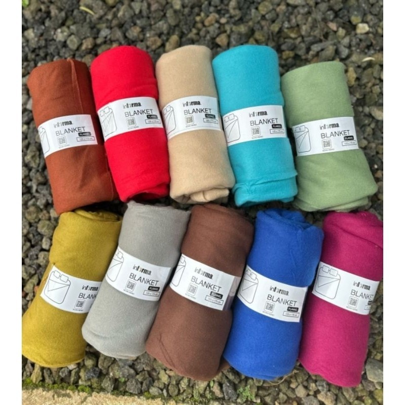 Selimut Informa Bahan Smooth Flanel - Informa Selimut/ PROMO MURAH BERKUALITAS NYAMAN