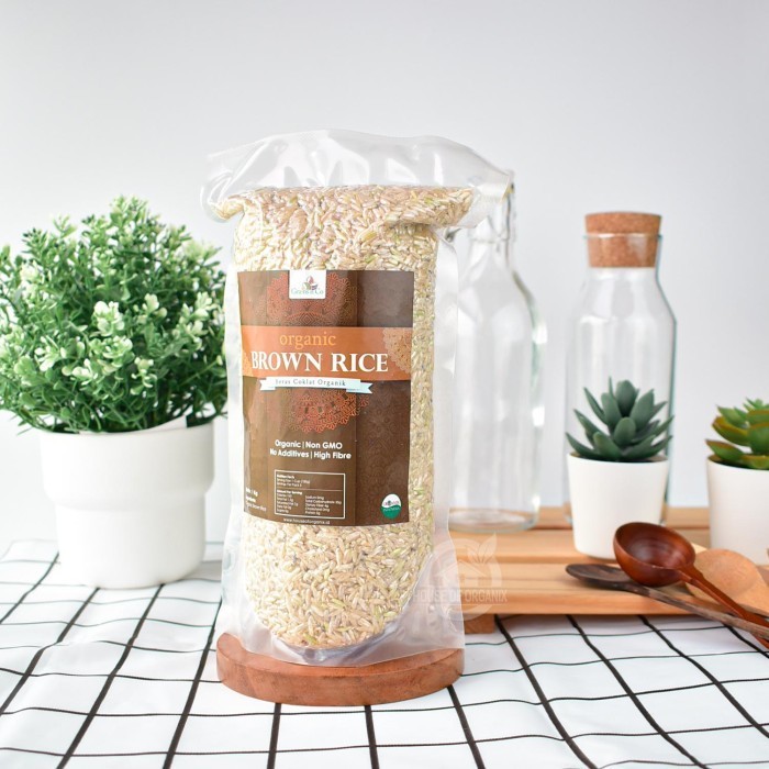 

[[ K23 - BEST SELLER ]] Grains N Co Organic Brown Rice ( Beras Coklat Organik ) 1 Kg