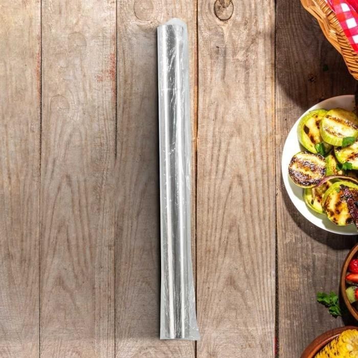 Tabung Penyimpanan Tusuk Sate BBQ Stainless Steel 35cm