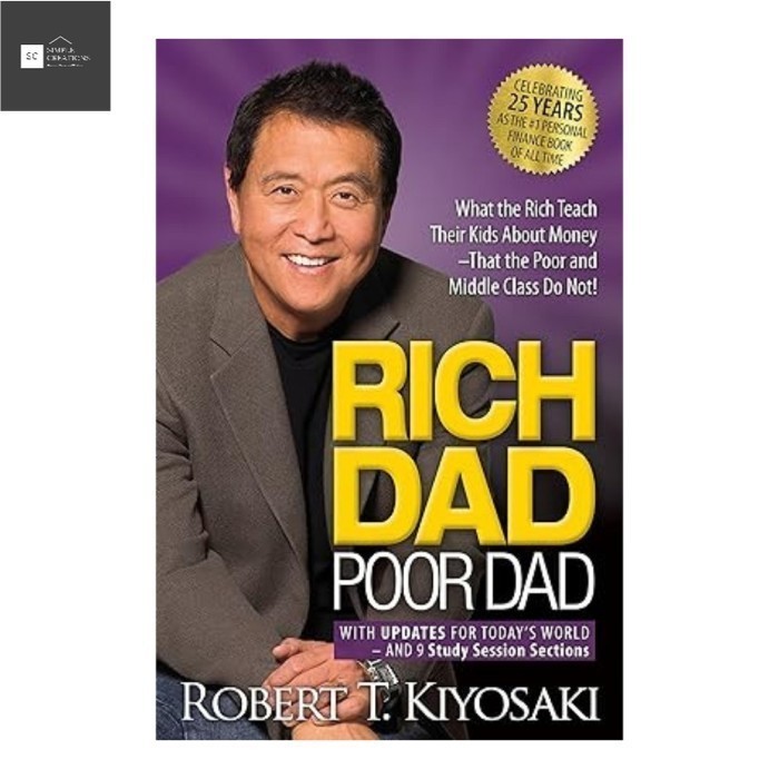 Buku Import RICH DAD POOR DAD BY ROBERT KIYOSAKI | 9781612681139