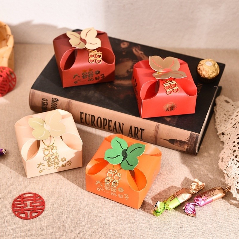 

Kotak Permen Bentuk Labu Happy Every Day Candy Box Kotak Pernikahan Bahagia Candy Box Teapai Sangjit