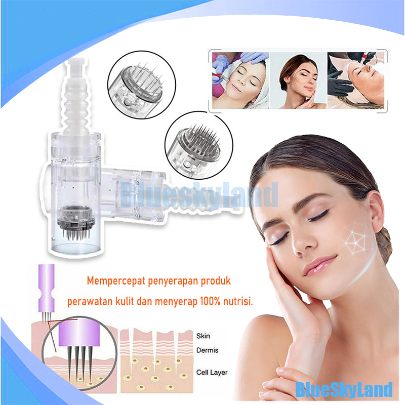 Jarum Dermapen Derma Pen / Jarum Mesin Dr Pen / MyM Untuk Sulam / Dermapen Needles / 12 Pin / 36 Pin