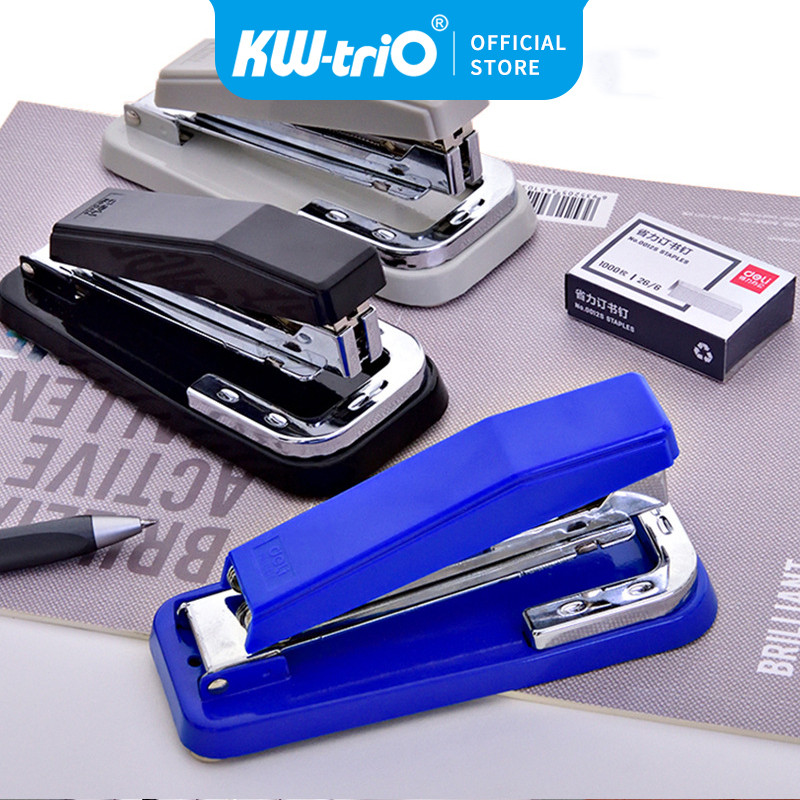 

Triple Stapler stepler rotatable/ Staples meja putar 3 arah besar/ Staples kantor