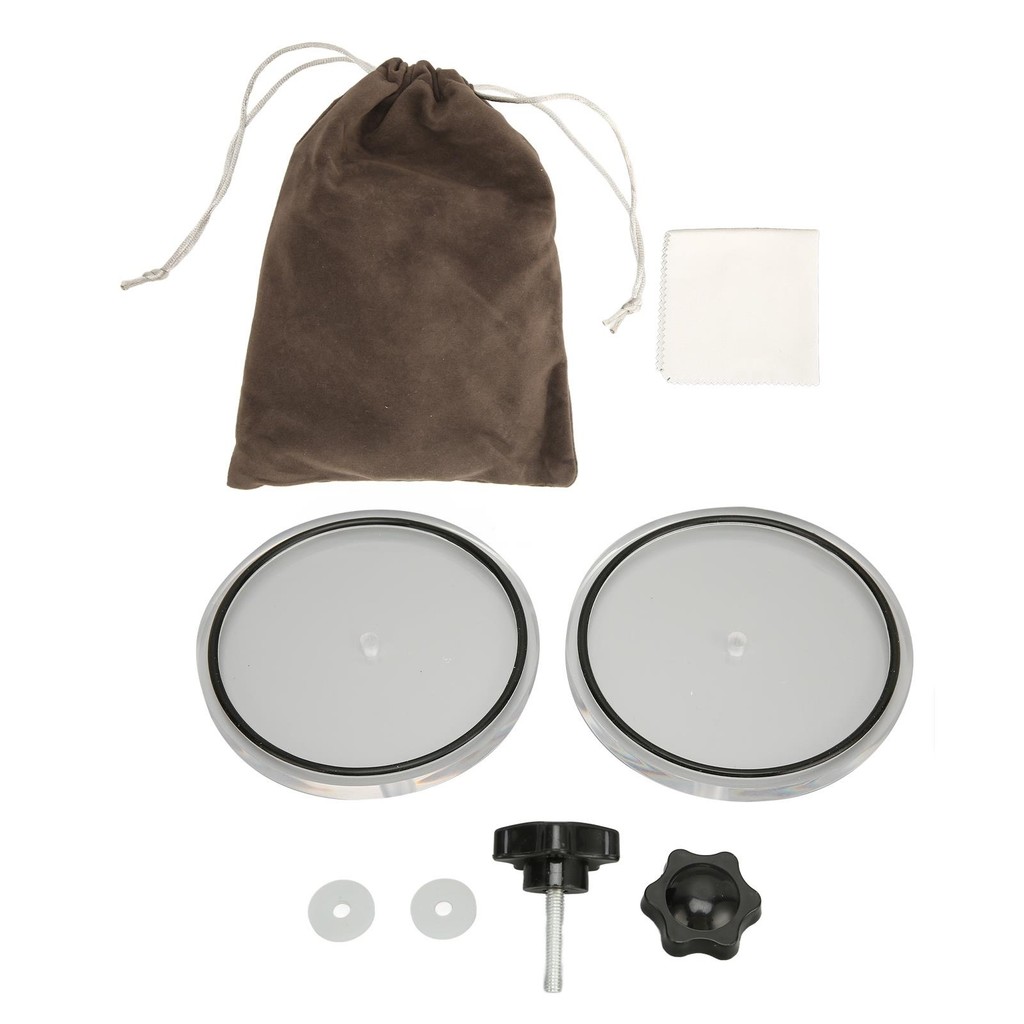 

Waterproof Vinyl Record Cleaning Clamp - Transparent LP Record Label Saver & Protector