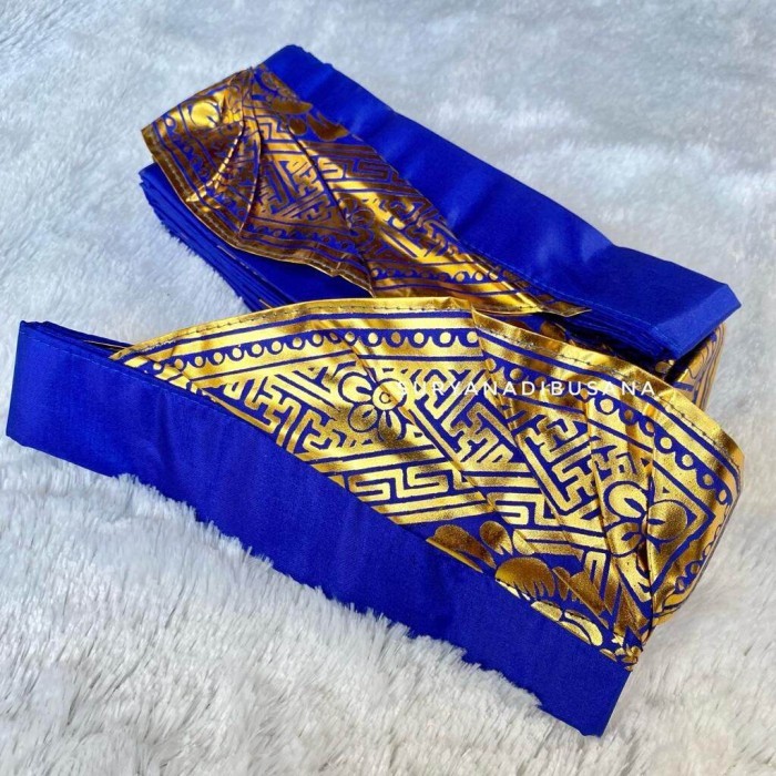 New Udeng Bali Prada | Ikat Kepala Pria Setengah Jadi Warna Warni | Ud DE DE
