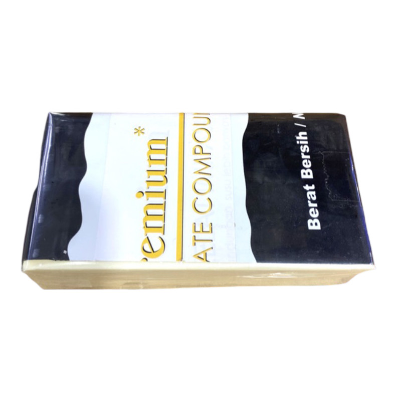 Mercolade Premium White Chocolate Compound - Cokelat Putih Premium Mercolade Repack