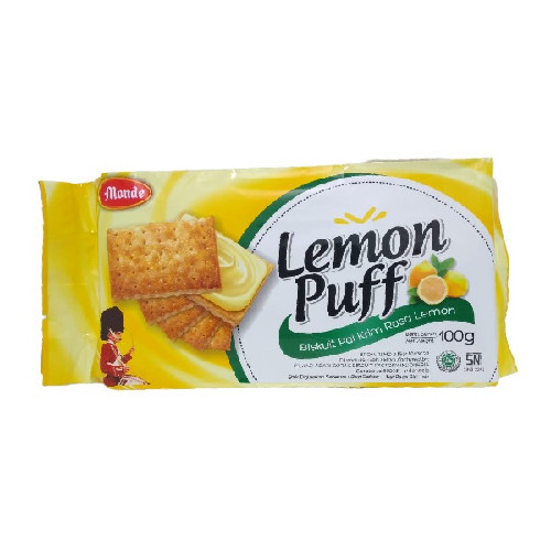 

MONDE BISKUIT LEMON PUFF 100GR